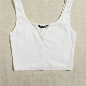Black, white, grey cropped tank tops